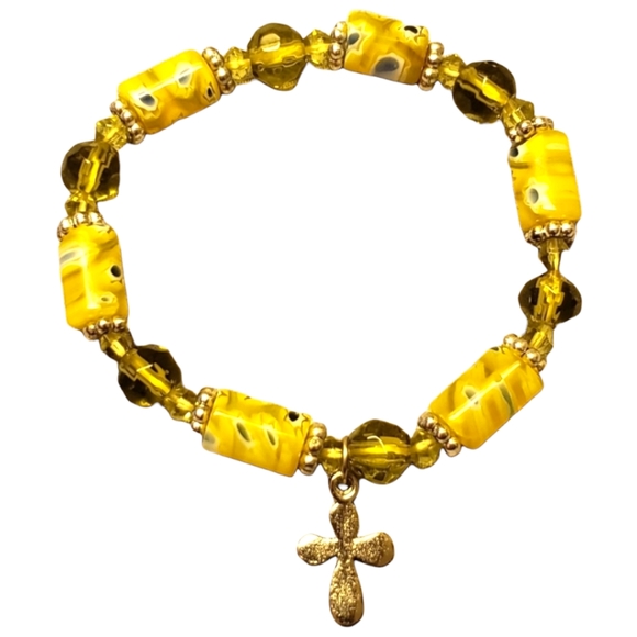 Wisconsin Monarch's Golden Son-Shine Bracelet - Picture 2 of 7